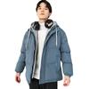  Men's Loose Casual Cotton Jacket Solid Color Short     Winter Warm Coat