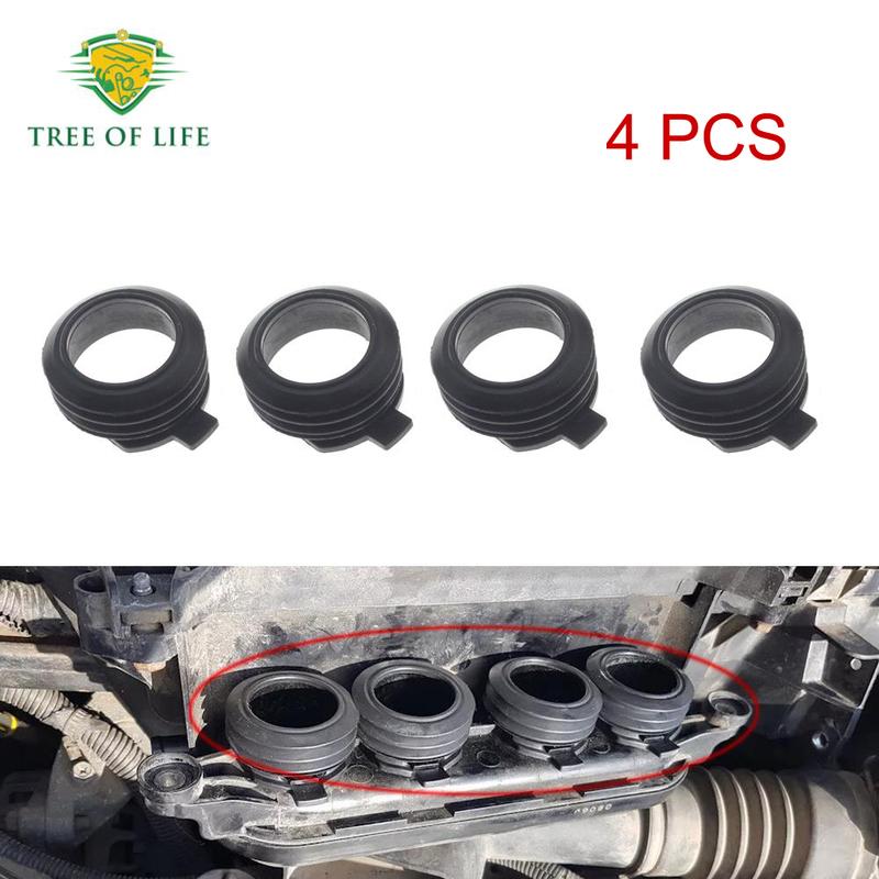 4x Air Filter Housing Intake Hose Seal Ring Kit 14032AX610 For NISSAN CUBE Z11 MICRA C+C III K12 1.2 1.4 2003-2010 14032-AX610