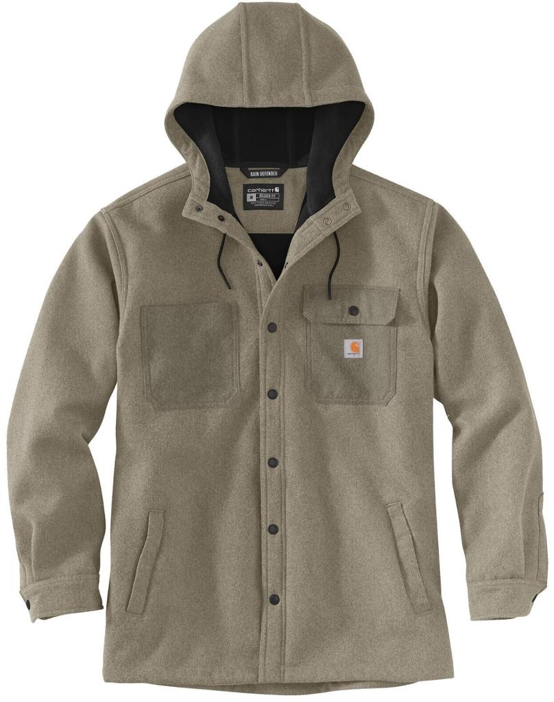 Carhartt Rain Defender Relaxed Fit Heavyweight Hooded Shirt Jac