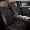 All-Season Universal Car Seat Cushion - Breathable, Anti-slip Ice Silk Cover for Rear Seats