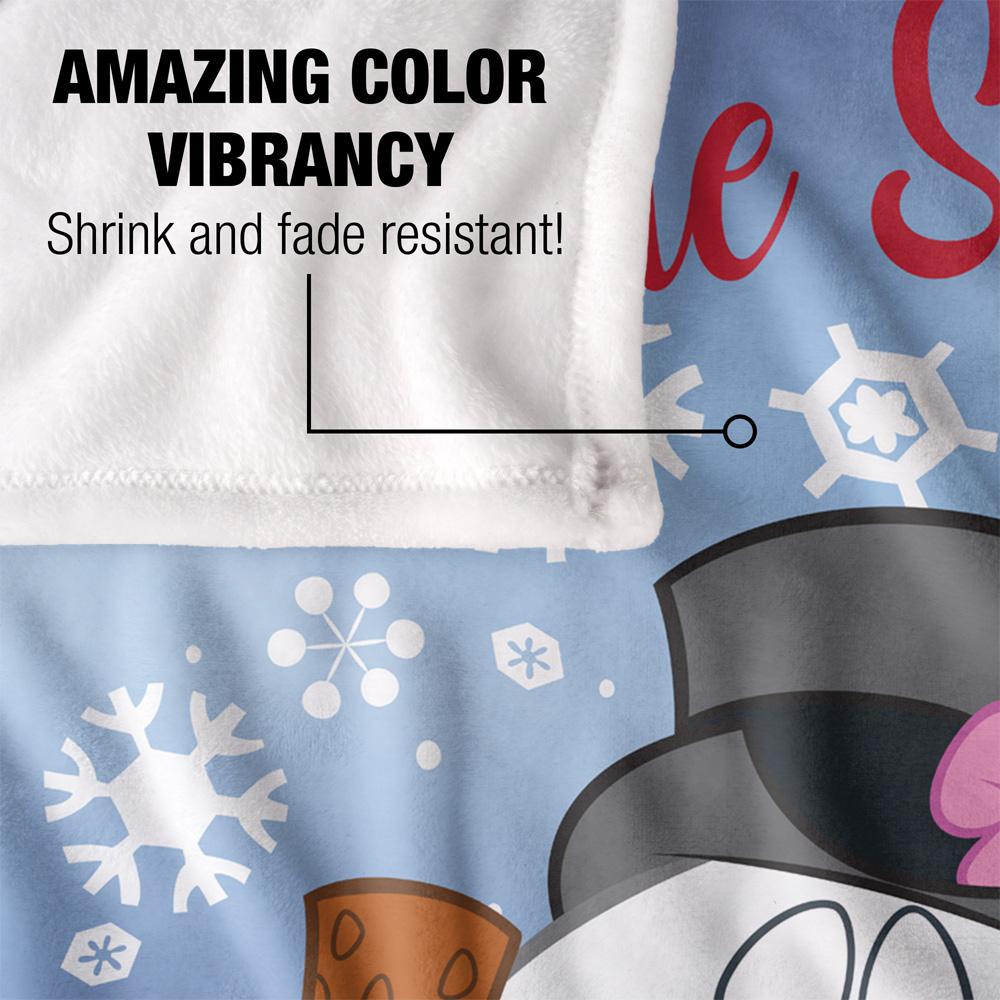 Frosty The Snowman Tis The Season Blanket