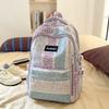 Large Capacity Student Schoolbag Girls Floral Print Backpack
