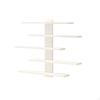 Figurine Display Rack Space Saving Toy Organizer Easy Installation Wall Mounted Shelf for