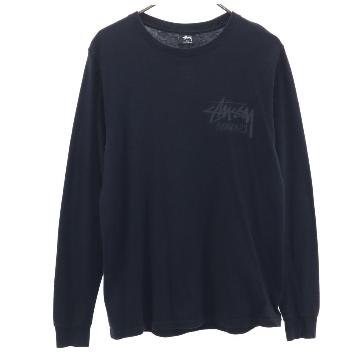 

STUSSY Long sleeve T-shirt XS black Ron T Men s Used
