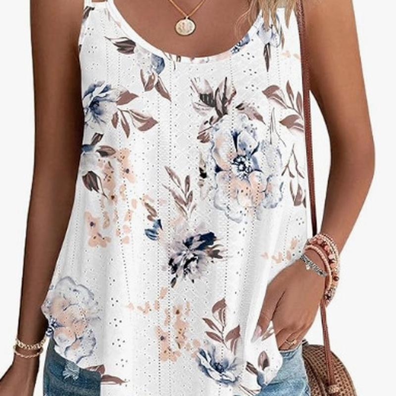 

European Style Women Clothing Spring and Summer T-Shirt Sleeveless Spaghetti Strap V-Neck Tank M