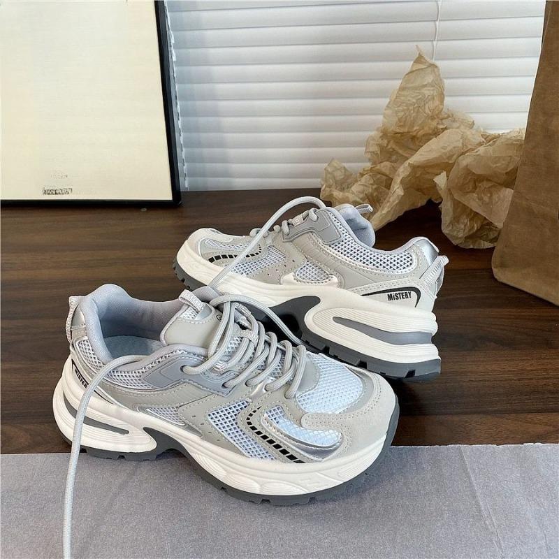 New Height-increasing Dad Shoes for Women Versatile Breathable and Casual Sports Shoes