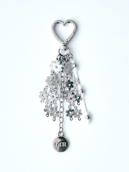 

GOCORI Flora Heart Key Ring keyring single type