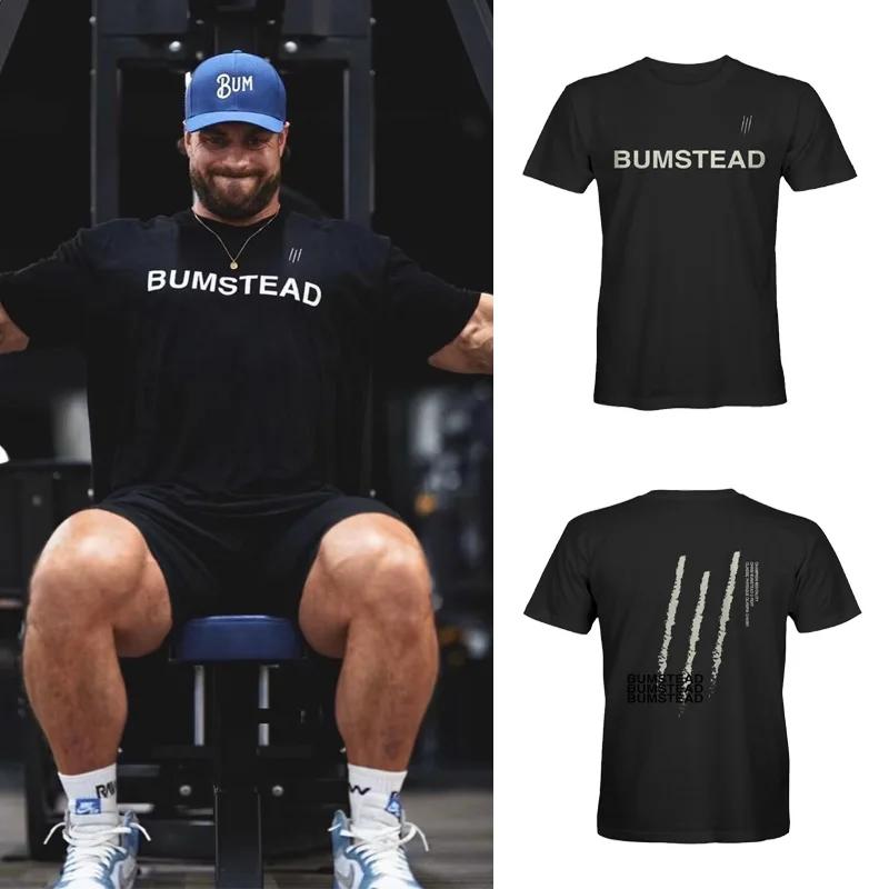 2025 100% Bomull Herr Mode Bokstavstryck Högkvalitativ T-shirt Fitness Street Wear Sommar Casual O-hals Oversized Sporttopp