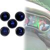 Universal 12v Car Gauge Kit With Water Oil Temp Speed Voltage For Racing Enthusiasts