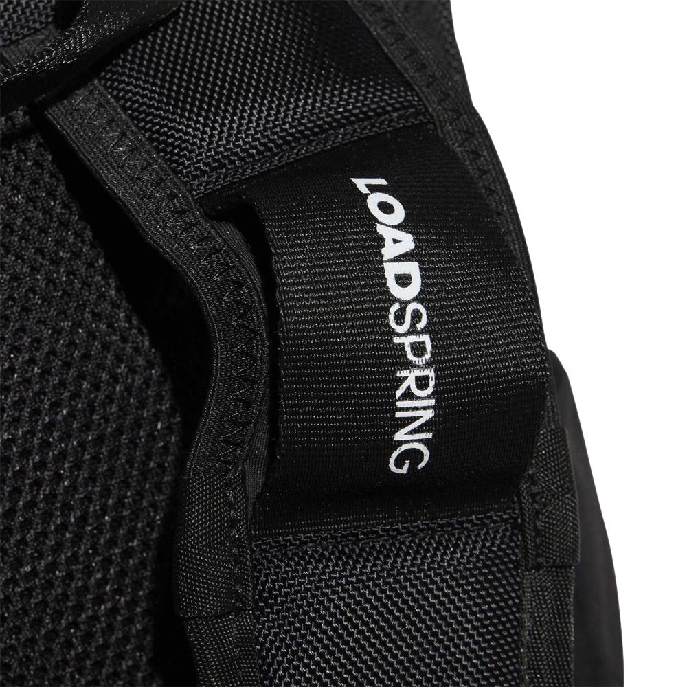 adidas Kids J Op/Syst Sports Casual Solid Color Simple Logo Zipper Backpack Men Backpack Black HN6683