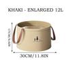 2025 outdoor camping foldable portable bucket multifunctional large capacity fishing bucket storage telescopic car bucket