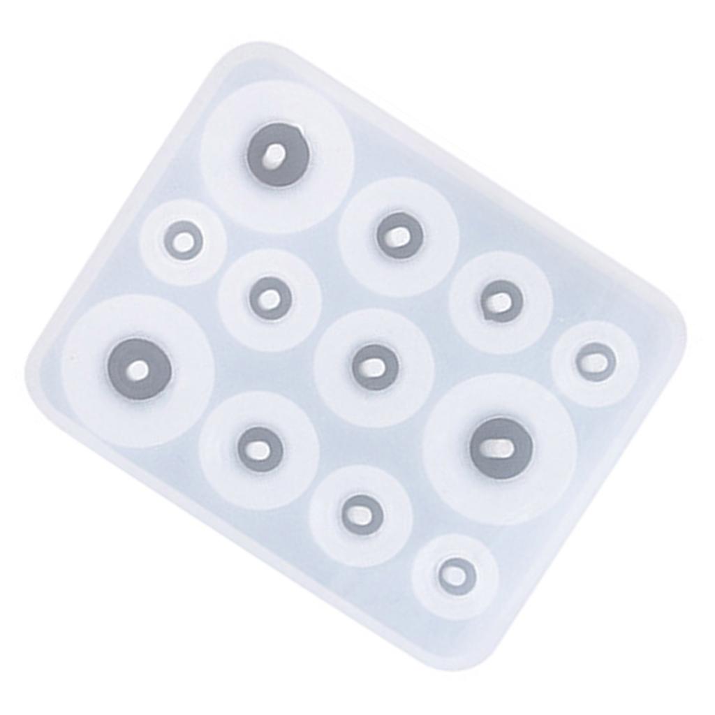 Reusable Silicone Molds Set For DIY Crafting Resin Beads Gems Pendants Multi Design Jewelry Accessories Making Supplies