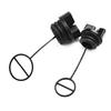 Fuel Oil Tank Lid Set for McCulloch Chainsaws For 335 338 436 438 440 441 For 442 2pcs Replacement Covers with OEM# 577858501