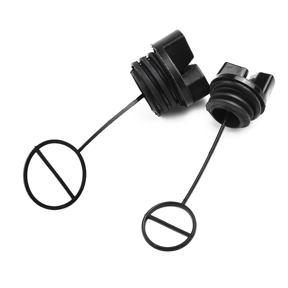 Fuel Oil Tank Lid Set for McCulloch Chainsaws For 335 338 436 438 440 441 For 442 2pcs Replacement Covers with OEM# 577858501