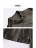 2025 Elegant Petite Women's Genuine Leather Jacket - Short Spring/Autumn Style