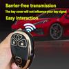 for Chevrolet Key Fob Cover Keyless Remote Smart Key Fob Shell with Keychain Fit for Chevy Suburban Tahoe Traverse Buick Enclave Cadillac Escalade