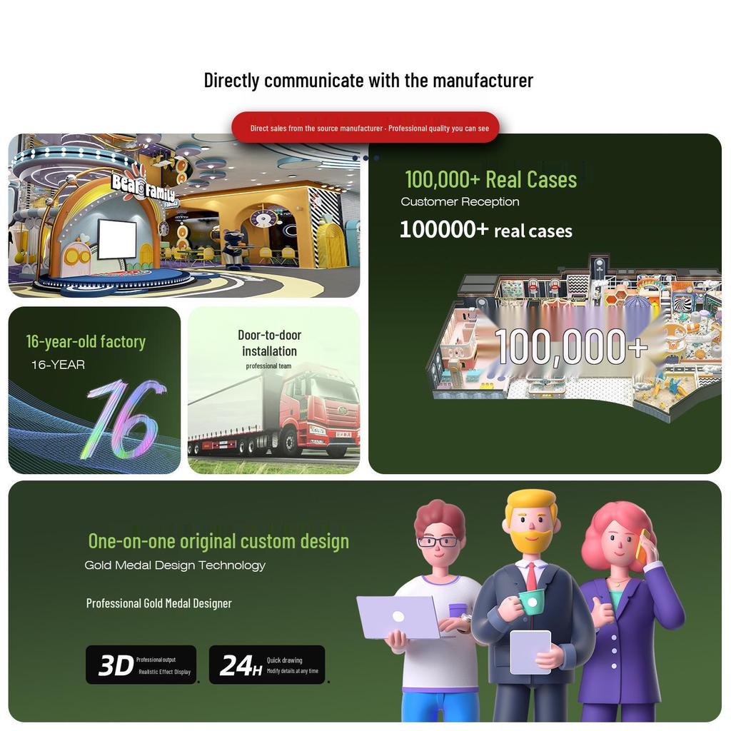 Naughty Castle Kids' Indoor Playground Equipment for Kindergartens & Malls