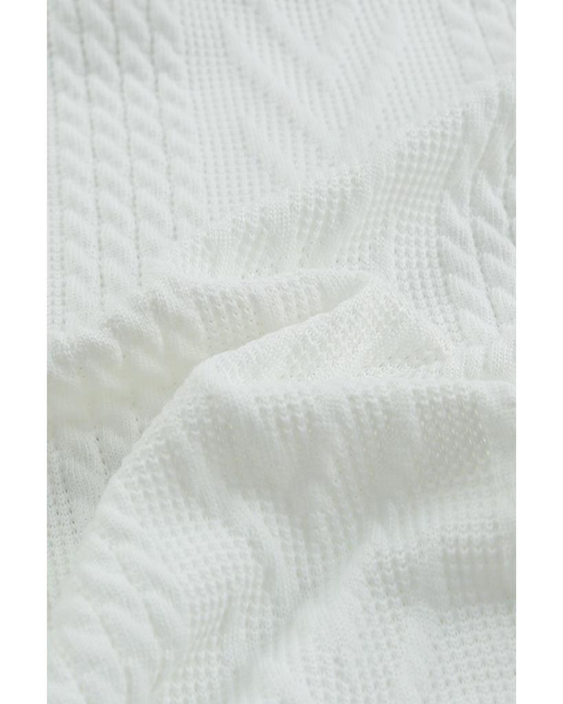 Azura Exchange Hanorac texturat cu guler tip cowl