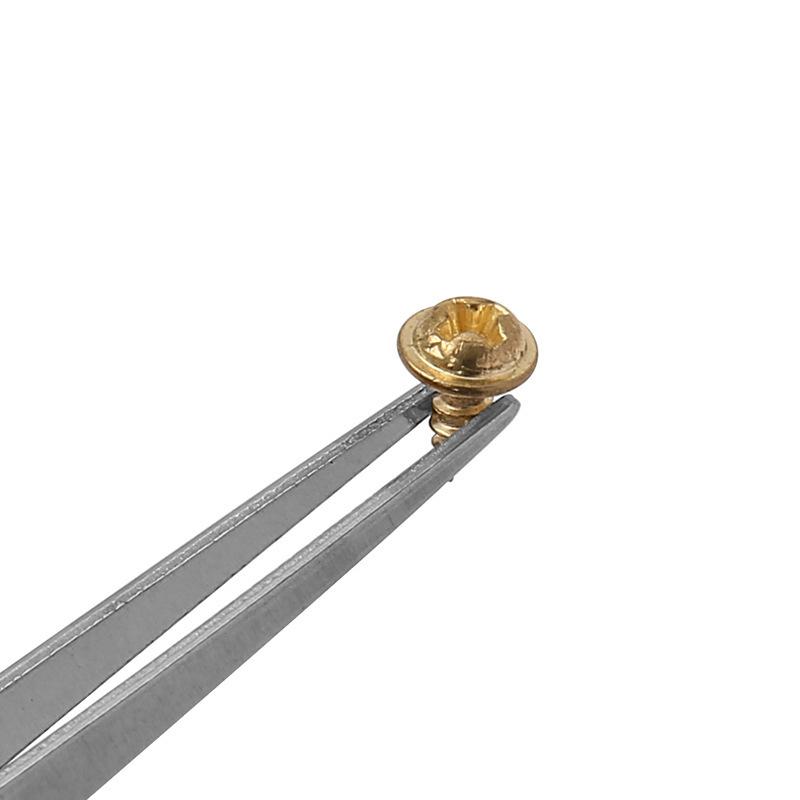 10.5cm Elbow Tweezers for Flipping Clothing Corners Lightweight Clamp Beads Multifunctional Tool