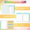 Student Planner 2025-2026 - Academic School Planner from Jul. 2025 - Jun. 2026, 8.5" × 10.8" Weekly Lesson Organizer, Strong Twin-Wire Binding, 12