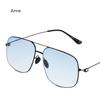 Luxury  Designer Oversized Pilot Sunglasses Women For Men Vintage Popular Sun Glasses Punk Outdoor Metal Eyeglasses UV400