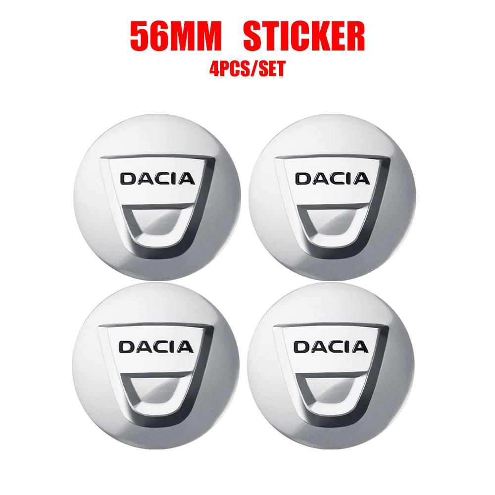 2026 Új For Renault Belső Matricák 4 db 56 mm Autó Kerékagy Középkupak Matrica Autó Kerékagy Kupak Matricák Tartozékok For Renault F