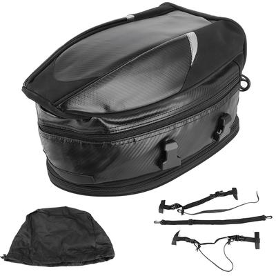 Motorfiets Achtertas Zadeltas Achteropbergpakket Waterdicht voor Helm Bagage 18.5L