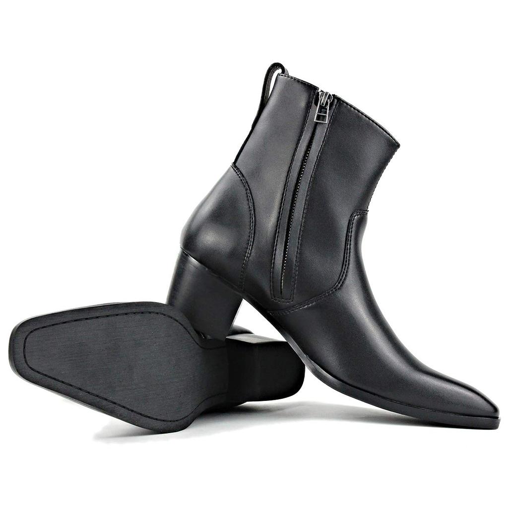 OSSTONE US US Black OS-JY016-JP Men's Boots, Size Men's 7.5 (M), 40EU, Color