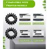 2 Pcs Paper Feed Gear Replacement Fits for HP OfficeJet Pro 9012 9018 9020 9025 Printers, Upgraded Printer Replacement Parts