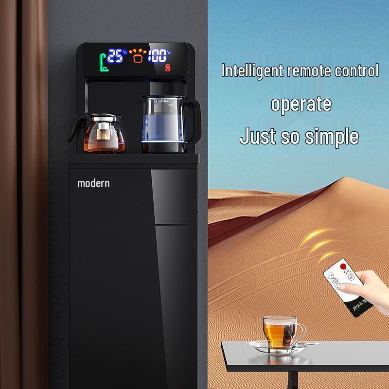 Vertical Smart Bottom-Loading Hot & Cold Water Dispenser - Multifunctional Automatic Tea Bar Machine for Home Use