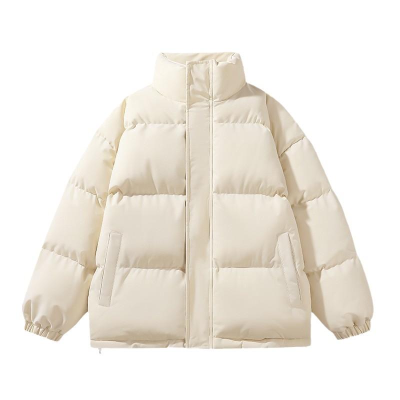 Cotton Suits Men and Women Same Style Winter Loose Stand Collar Cotton Jacket Warm Thickened Casual Cotton Jacket Couple Jacket