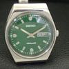 GENUINE VINTAGE SEIKO AUTOMATIC 6309A JAPAN MENS GREEN DIAL WATCH a701629-5 R206c-a701629