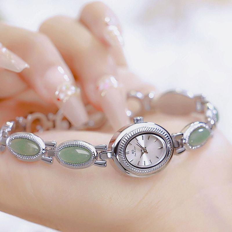 Oval Rhinestone Ladies Wrist Watches Top Brand Luxury For Women Bracelet Watches Gold relogio feminino dropshipping Fashion