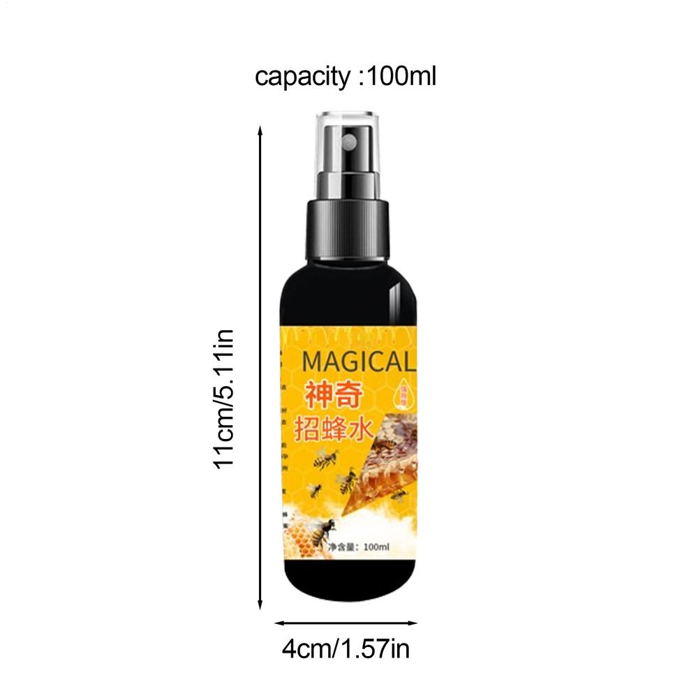 

Multipurpose Bee Attractant Spray Natural Bait For Carpenter Bees 100ml Effective Bee Attractant Spray User-Friendly Bee Lures