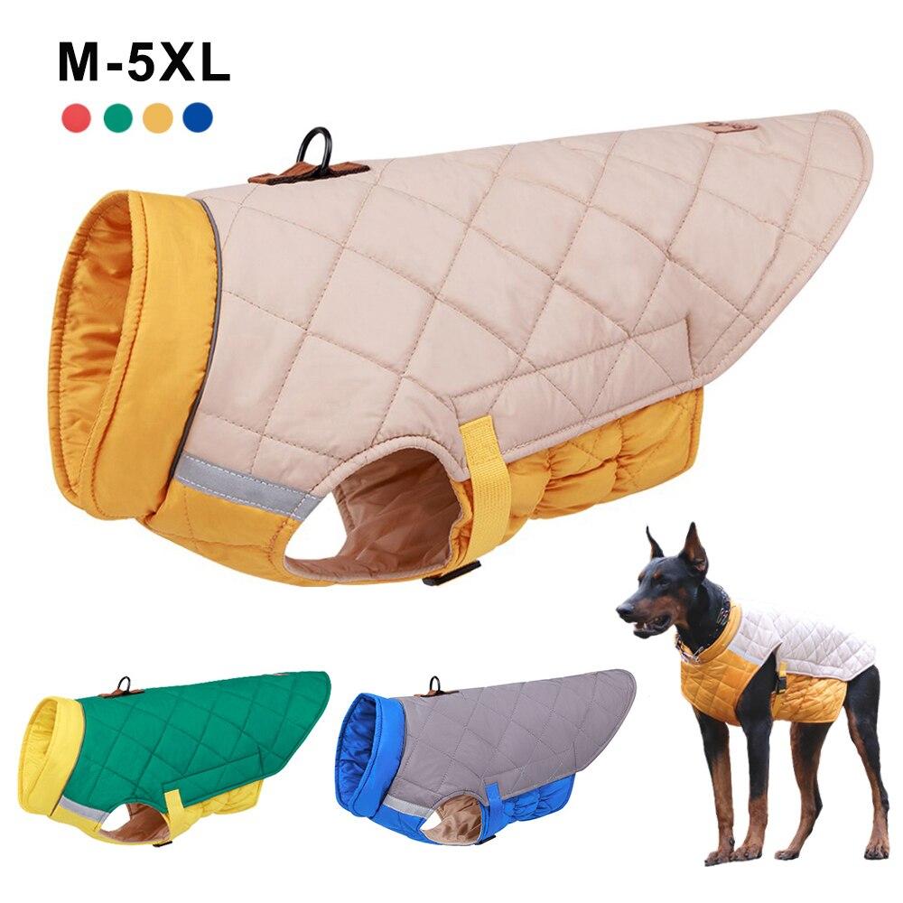 Cheap Clothes For Large Dogs Waterproof Big Dog Jacket Vest Winter Warm