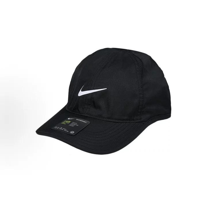 Nike Lightweight Printed Polyester Headwear, Adjustable Breathable UV‑Shield Hat for Running, Tennis & Daily Street Looks 739376-010