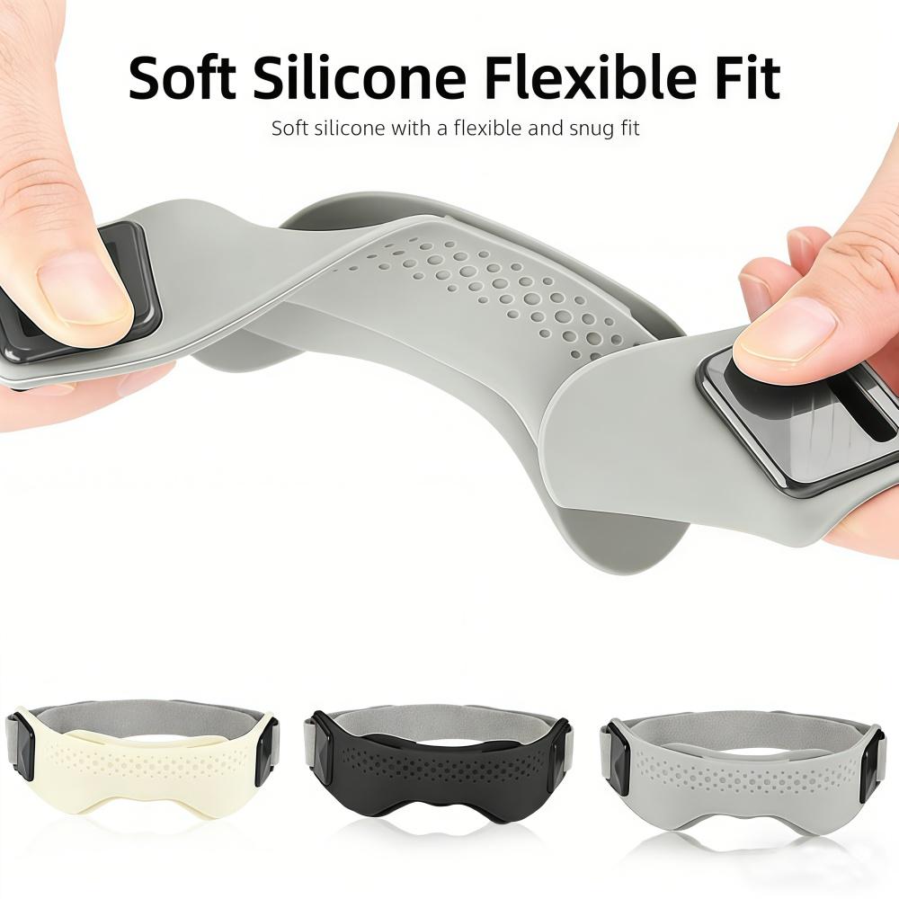 2Pcs Silicone Patellar Tendon Support Strap Adjustable Knee Support Pads for Men Women Sports, Running, Tennis, Jumpers Knee