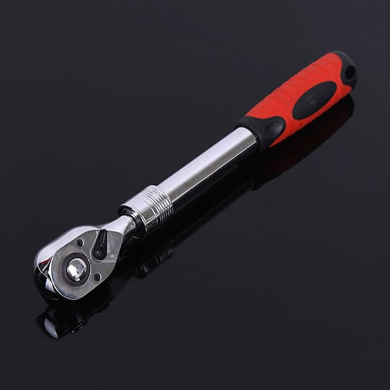 72 Tooth Adjustable Socket Ratchet Wrench 1/2 1/4 3/8 inch Extendable Socket Spanner Torque Wrench Quick Release
