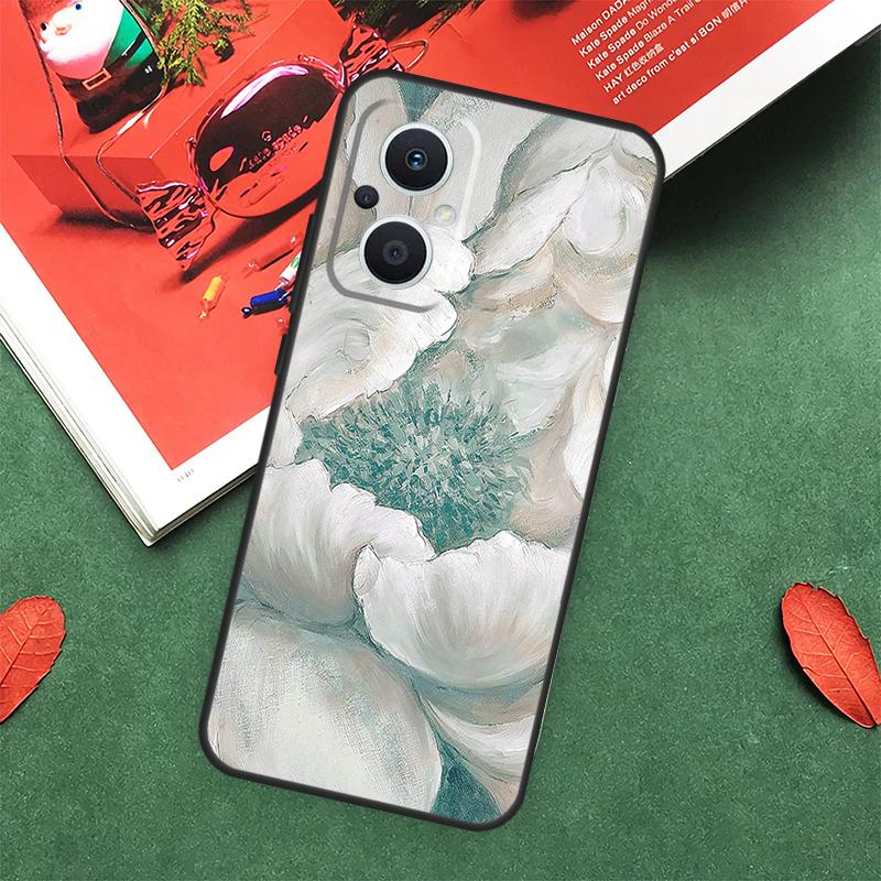 3D Blumen Relief Hülle Für OPPO Reno 10 11 12 13 14 Pro 11F 12F 13F 14F 7 8 Lite OPPO Find X9 X8 X5 Pro Abdeckung
