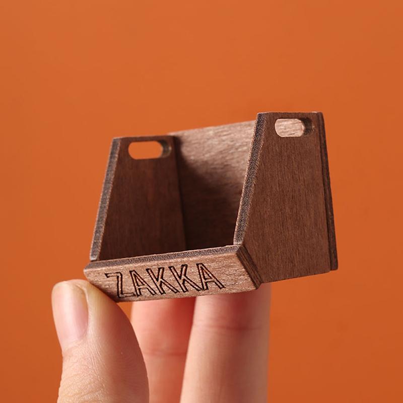 1:12 Dollhouse Miniature Bookcase Magazine Rack Storage Basket Mini Bookshelf for Doll House Furniture Accessories Toy