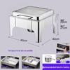 ZISIZ 9L Rectangular Electric Buffet Chafing Dish
