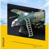 1/72 A-10 Thunderbolt II Fighter Toy Plane Aircraft Model Diecast Metal Airplane Miniature Unique Collection Gift for Children