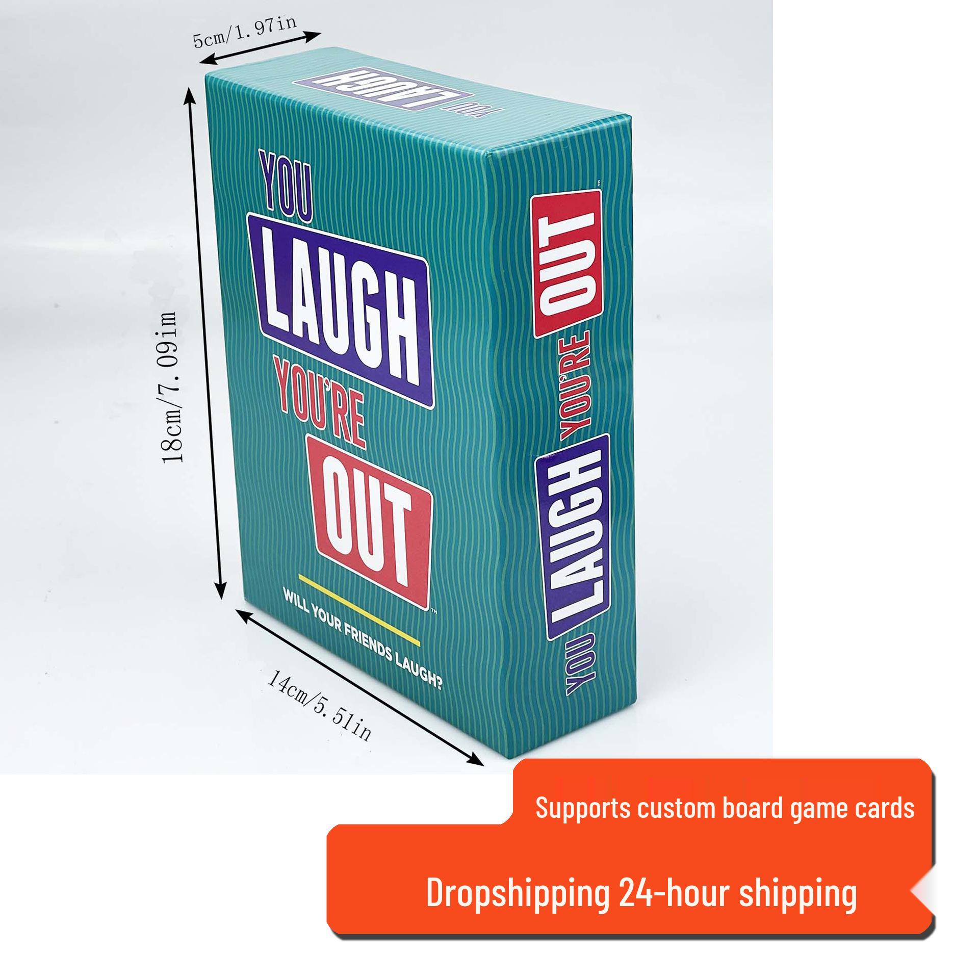 You re Out! English Party Game Cards None