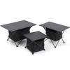 Lightweight Aluminum Alloy Portable Folding BBQ Picnic Table