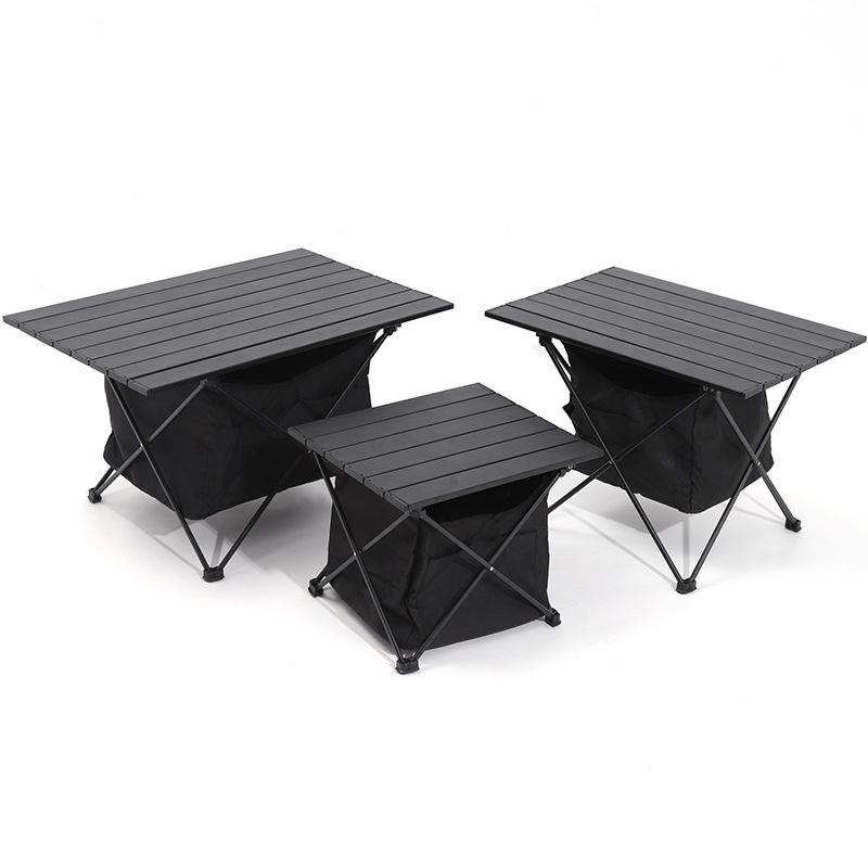 Lightweight Aluminum Alloy Portable Folding BBQ Picnic Table