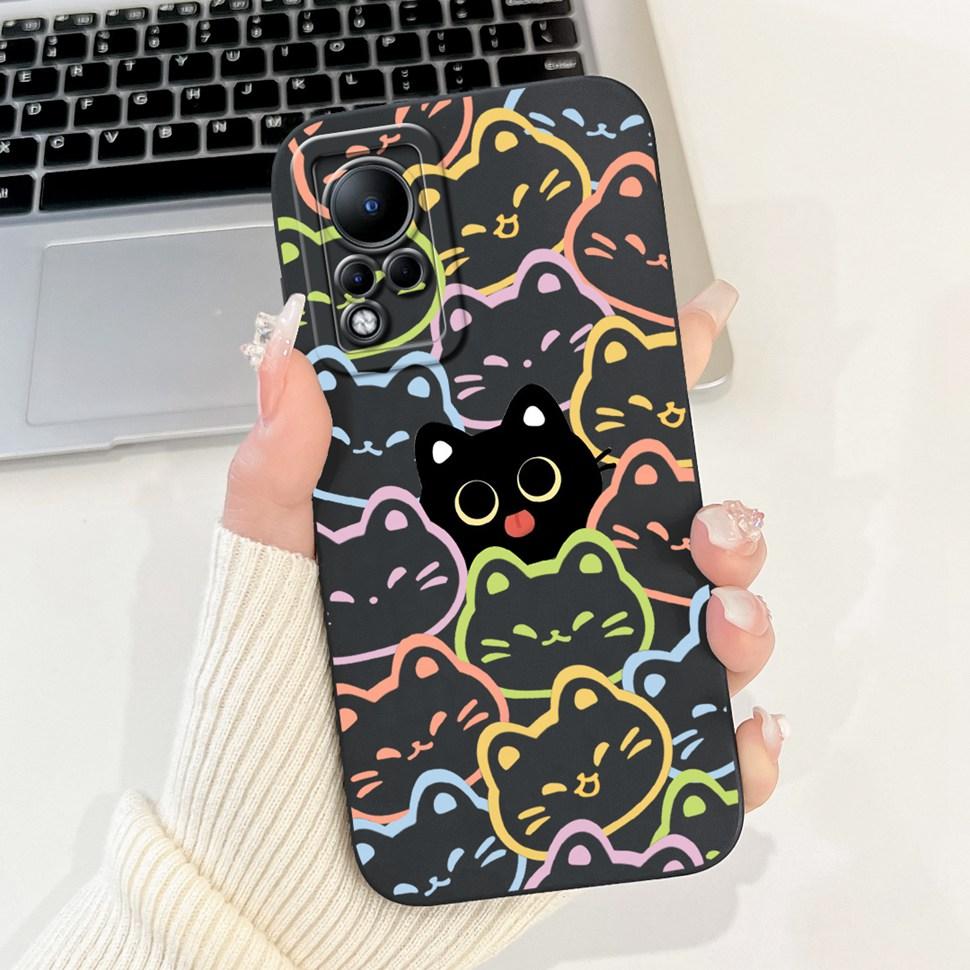 For Infinix Note 11 Case Lovely Cartoon Animal ShockProof Back Cover For Infinix Note 11 Note11 Fundas X663 X663B Phone Shell