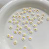 20Pcs/Bag Mini Poached Eggs 3D Nail Art Decorations Cute Poached Eggs Nails Charms Designs Diy Resin Nail Accessories