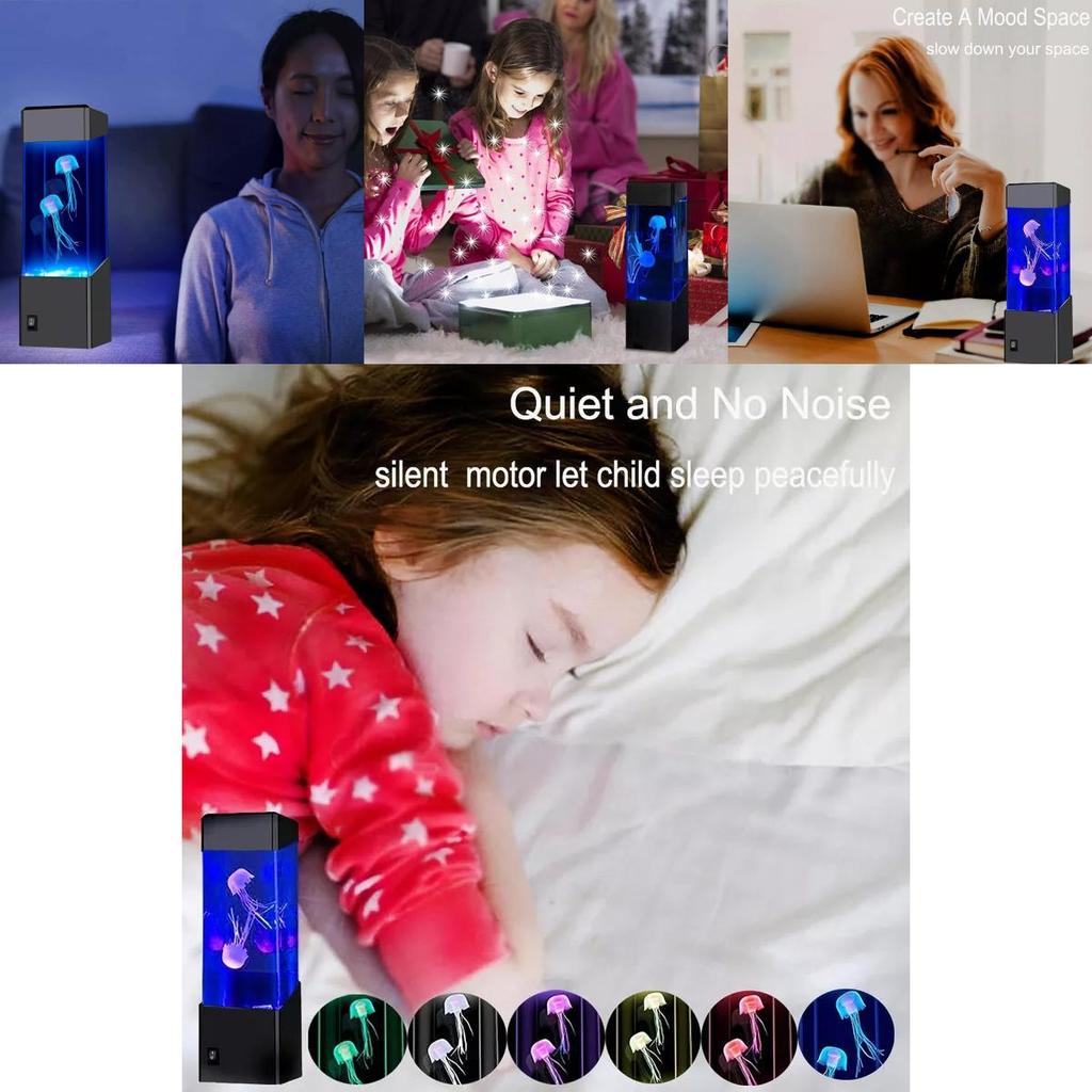 Stunning Jellyfish Usb Night Light In Modern Minimalist Style For Cozy Atmosphere