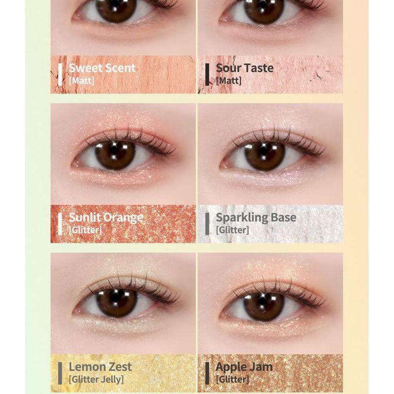 Peach C - Seasonal Blending Eyeshadow Palette - 6 Types