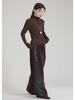 Maillard Women's Wide-Leg Velvet-Lined Sports Sweatpants for Autumn/Winter